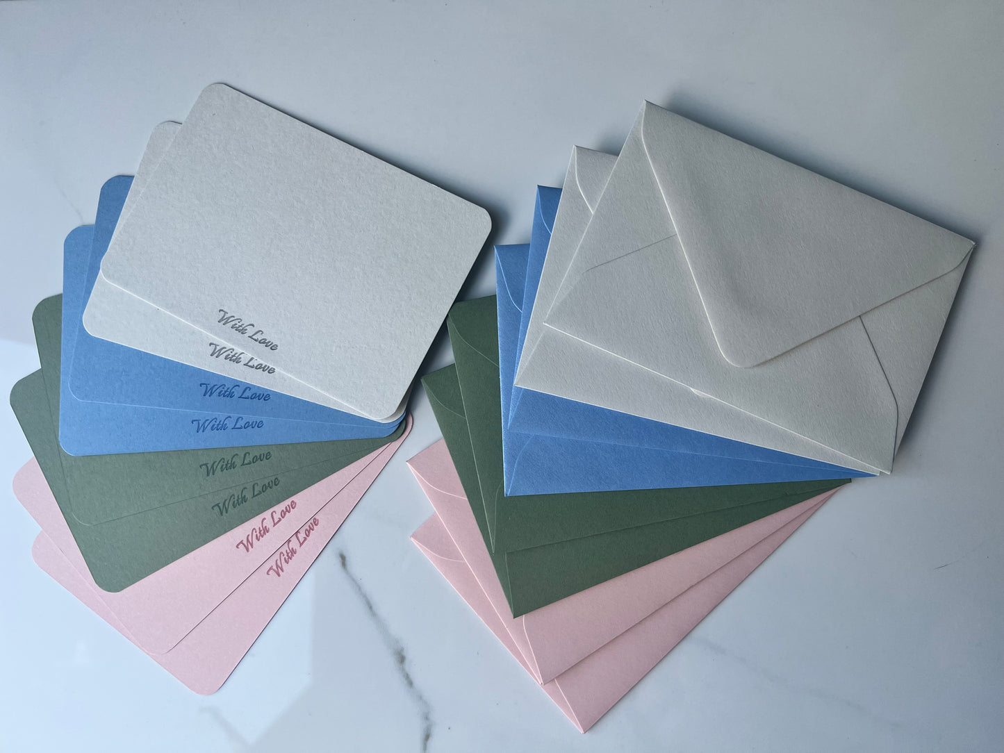 Letterpress notecards