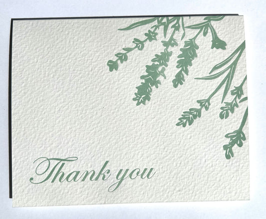 Thank you Card pack of 25